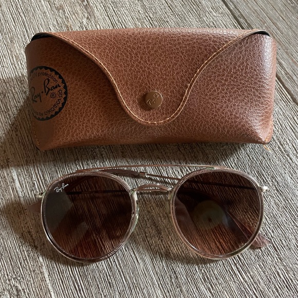 Round double bridge ray bans - Picture 1 of 5